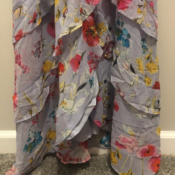 Rachel Roy maxi floral dress with ruffles - Picture 6 of 9